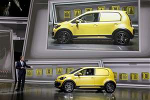 VW e-load up! van revealed