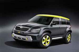 Skoda Yeti Xtreme shown