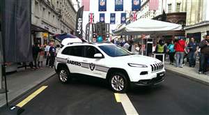 Jeep and NFL in London