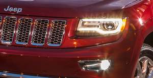Winter headlight warning