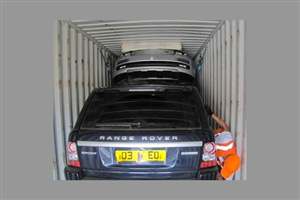Stolen Range Rovers tracked