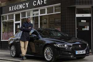 Idris Elba's XE road trip