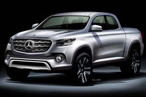 Mercedes pickup truck