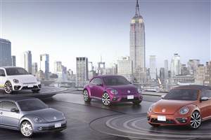 VW's fab 4 Beetles in New York