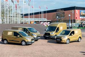 Golden Jubilee Ford Transits