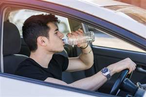 Keep cool when driving