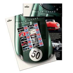 Stamps mark 50 years of E-Type