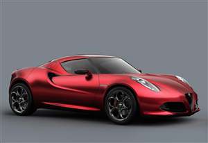 Alfa 4C debuts at Goodwood