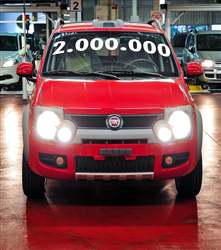 Fiat builds 2 millionth Panda