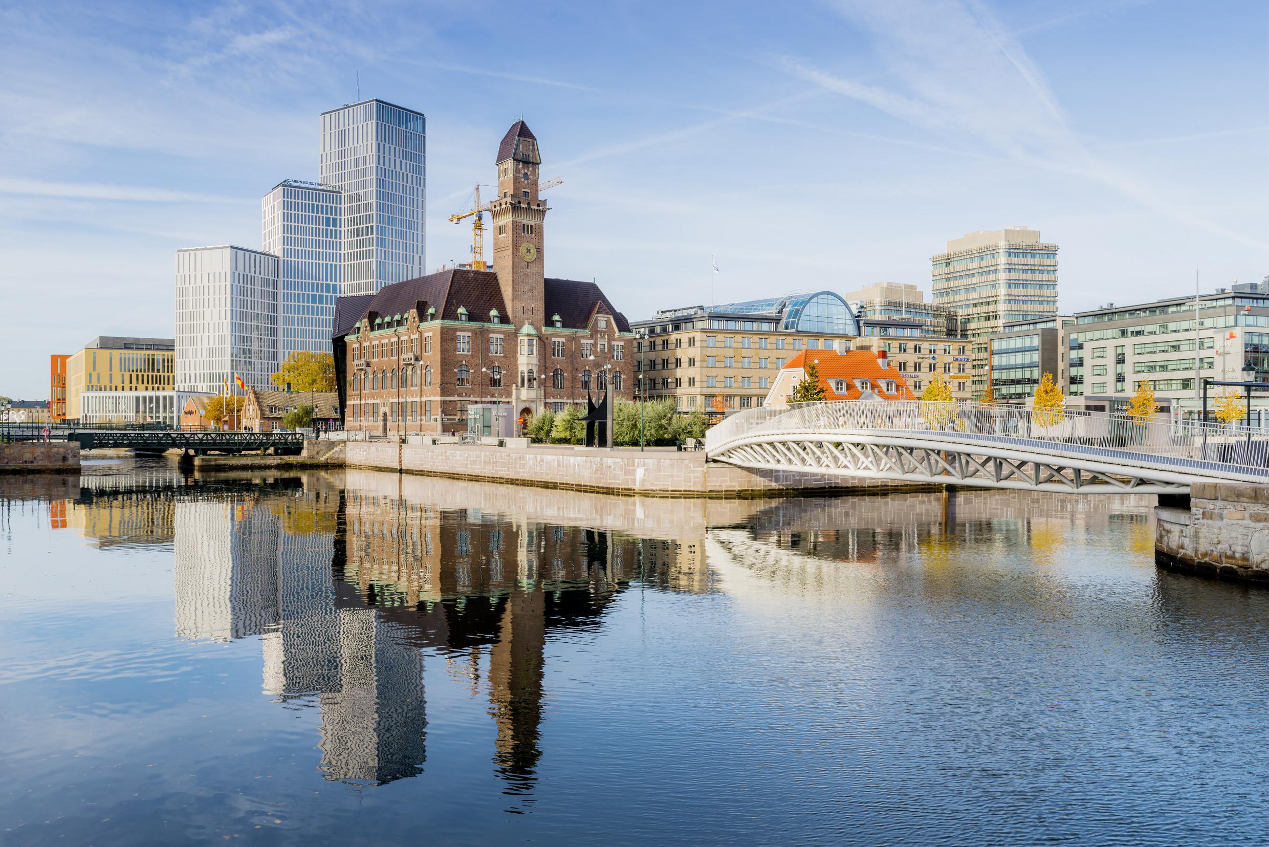 Malmö skyline