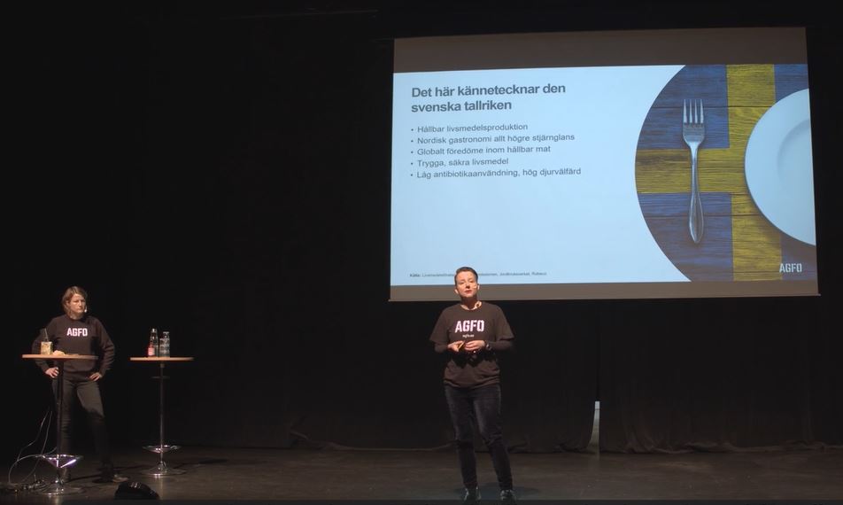 Lovisa Madås och Frida Jonson, AGFO