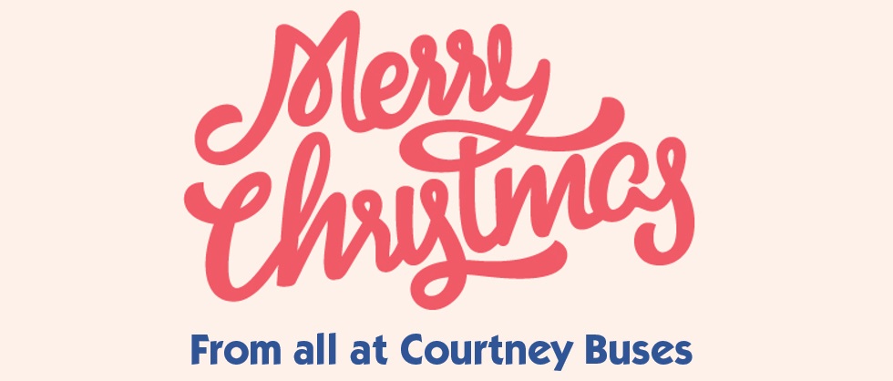 Merry Christmas from Courtney Buses