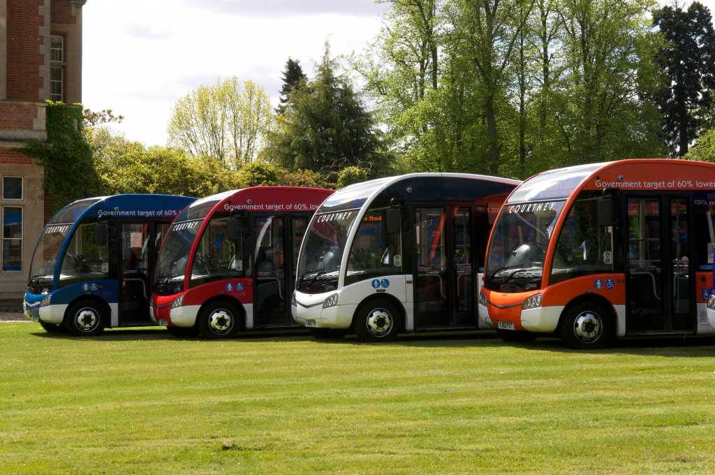4 of our buses on display