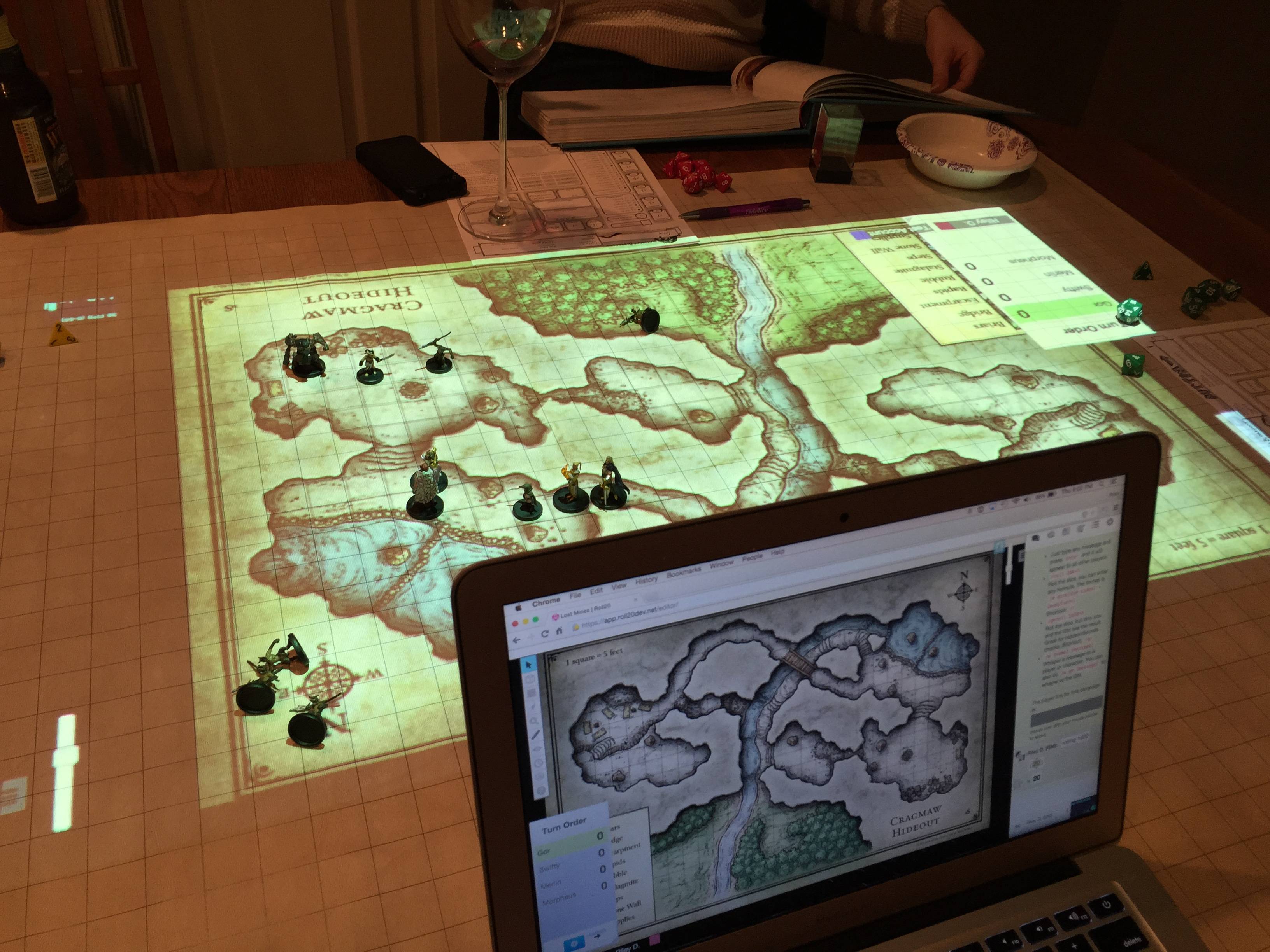 D D Projection Map D D Projection Map