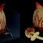 LEGO egg bursts into a Facehugger