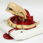 800 pieces of Lego chestburster