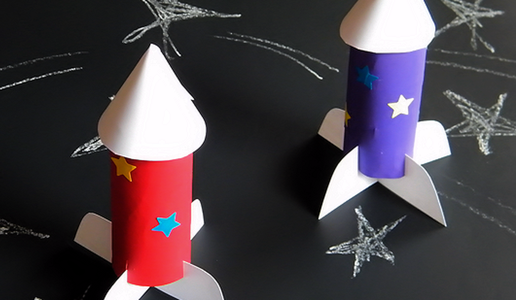 Toilet Roll Crafts Rocket Ships Kidzapp