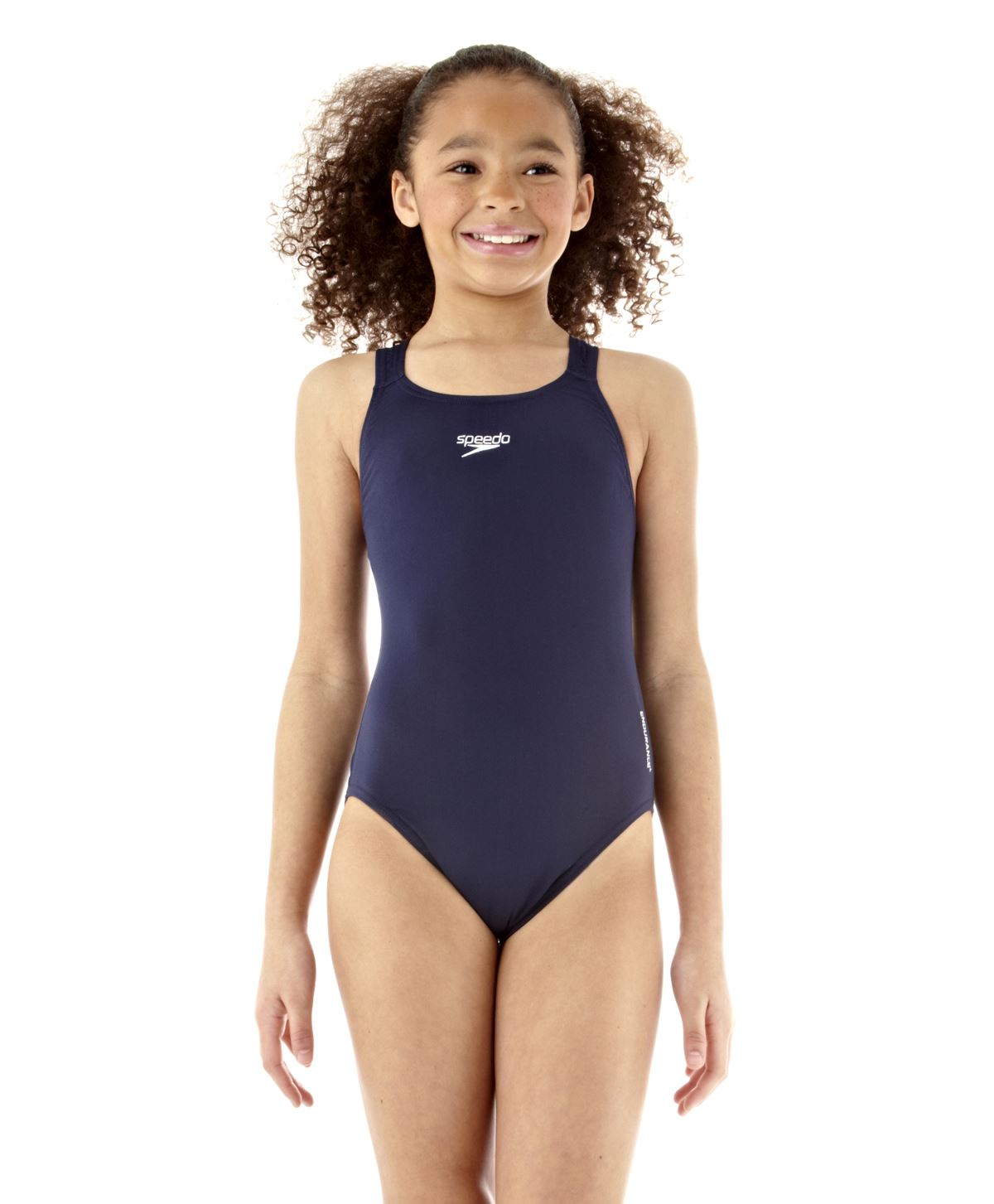 Speedo Girls Endurance Swimsuit Swimming Lesson Costume ...