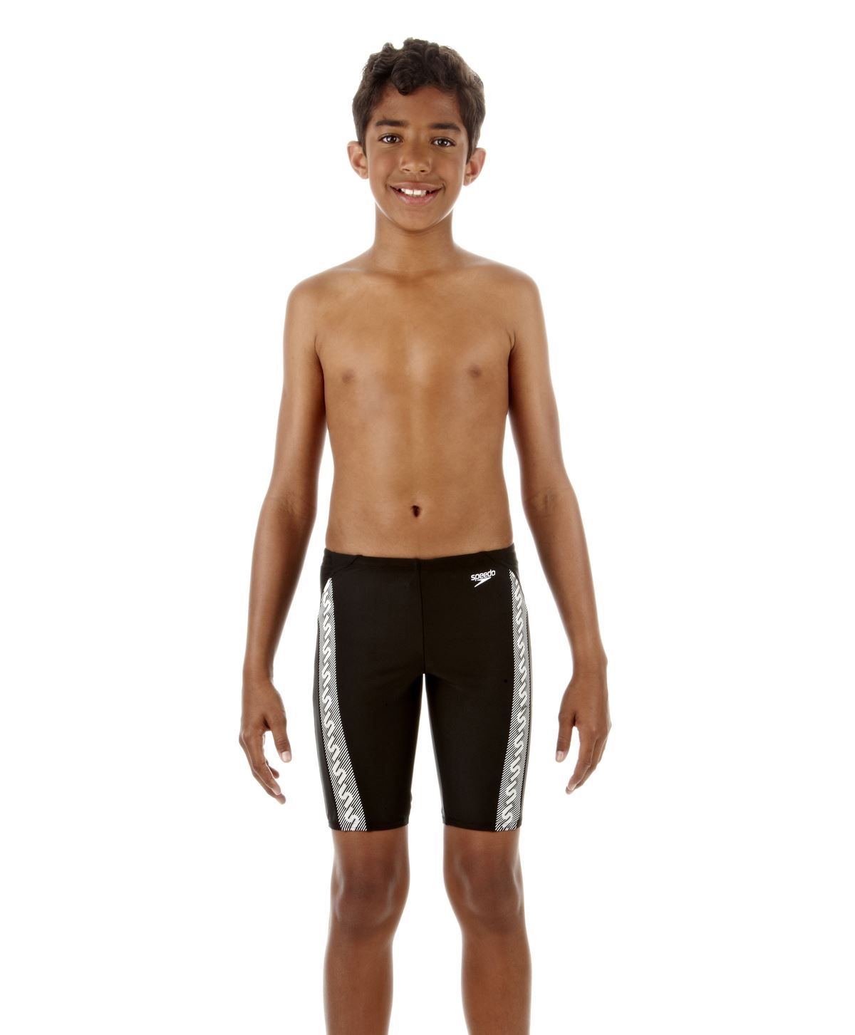 Speedo Monogram Junior Jammer Boys Swimming Shorts Swim Trunks Age 414 New eBay