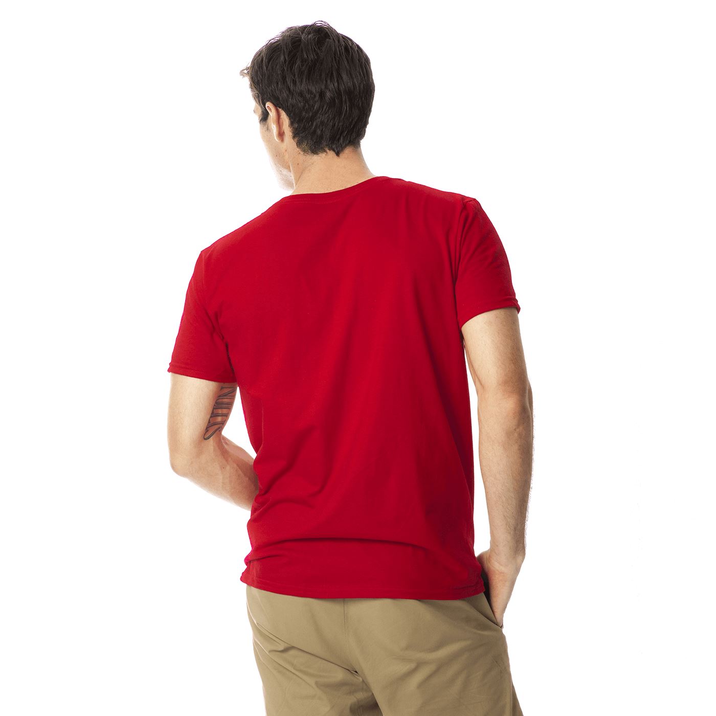 Gildan Mens Soft Style V Neck TShirts 100 Cotton All Colours S3XL eBay