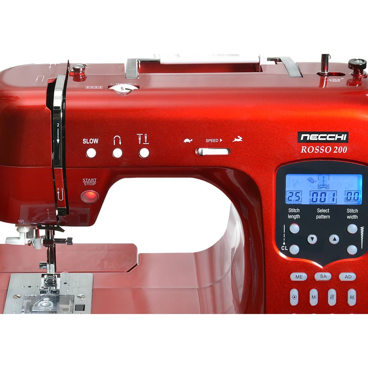 Necchi Rosso 200 Quilting Edition Sewing Machine Fully Computerised