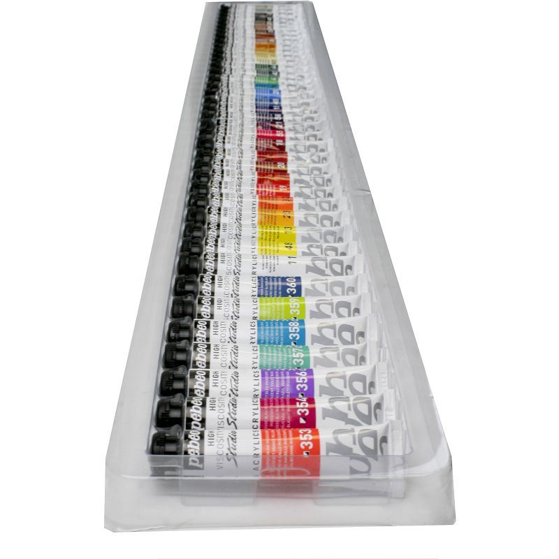 Pebeo Acrylic High Viscosity Paint Set 40 Pack x40 20ml Tubes Thick