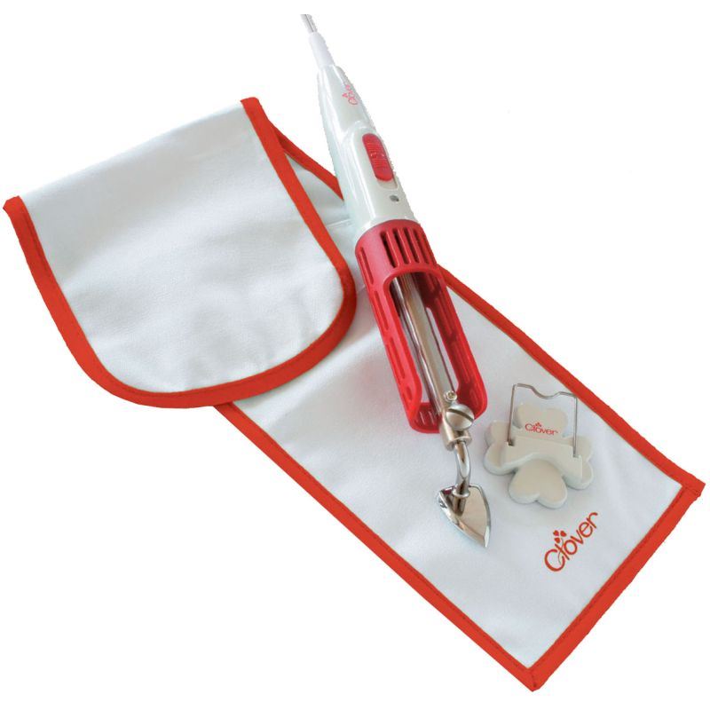 Clover Mini Iron Ironing II Travel Portable Adapter Patchwork Quilting