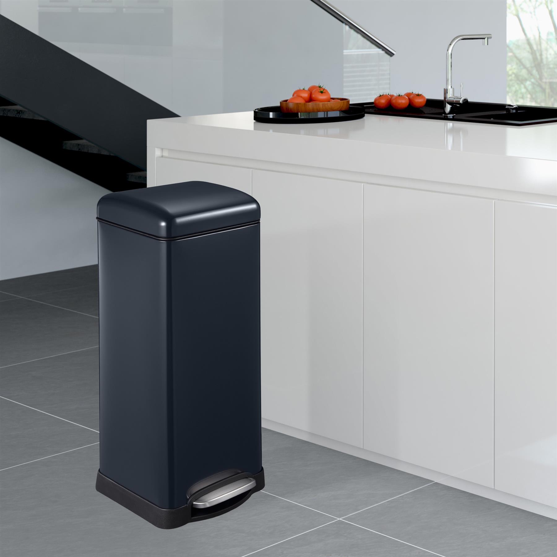 Total bins uk limited voga 50l large kitchen bin sleek design with function and style combined