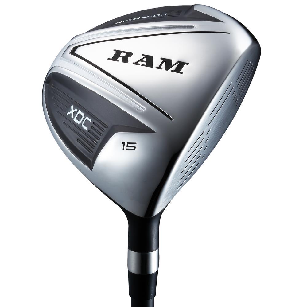 Ram Golf XDC Fairway Woods, 3-5-7 Available, Mens Left Hand, Headcover Included