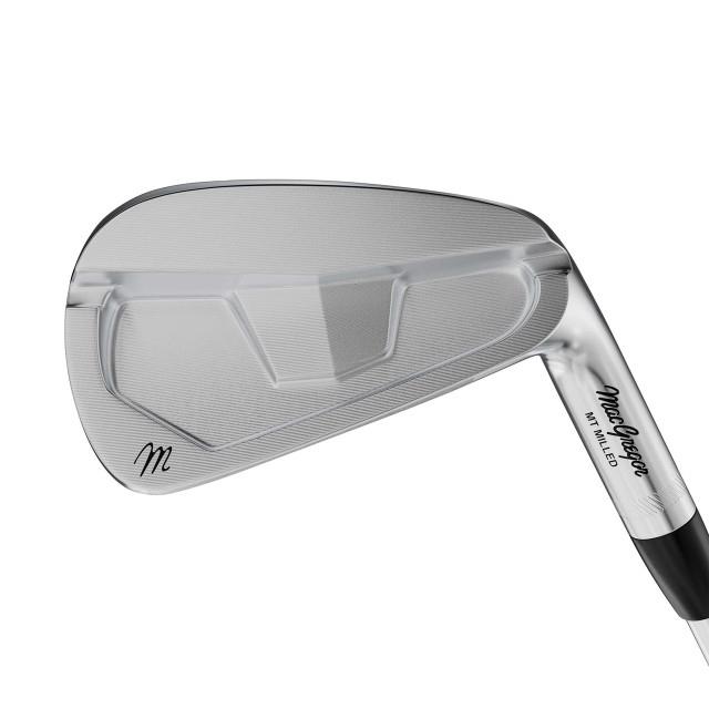 MacGregor MT Milled Gap Wedge, Chrome Satin, Steel, Mens Right Hand