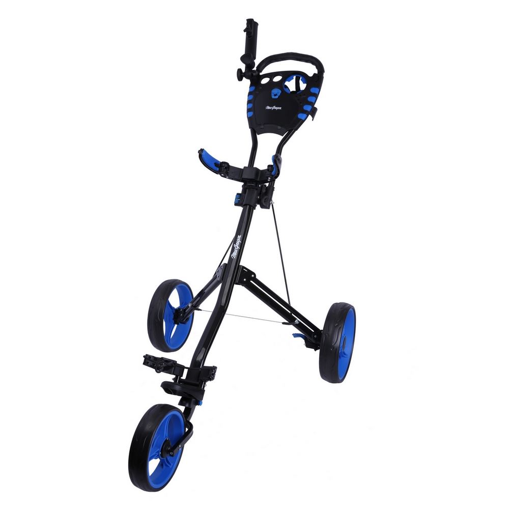 MacGregor Golf VIP 3-Wheel Lightweight Folding Golf Push Cart