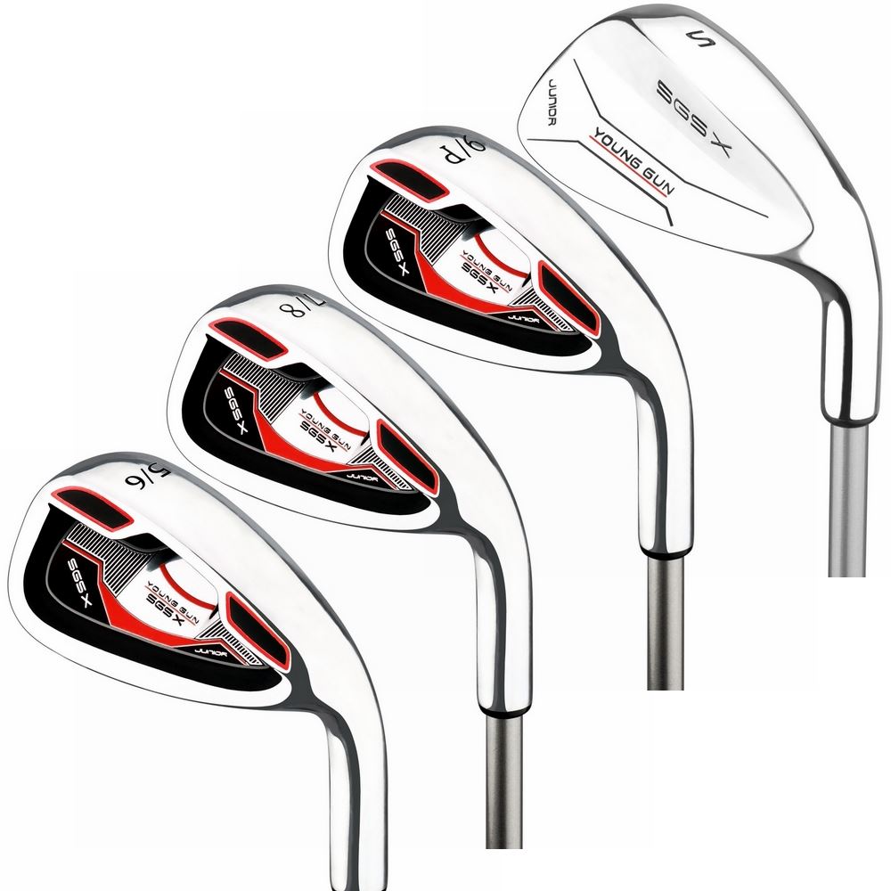 Young Gun SGS X Junior Kids Golf Right Hand Irons & Wedges Age: 9-11 - Picture 3 of 6