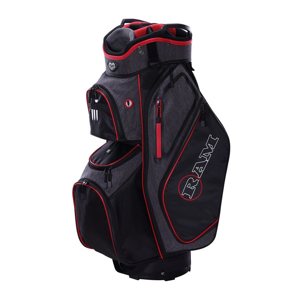 Ram Golf Tour Cart Bag with 14 Way Dividers Top, Oversized Putter Well