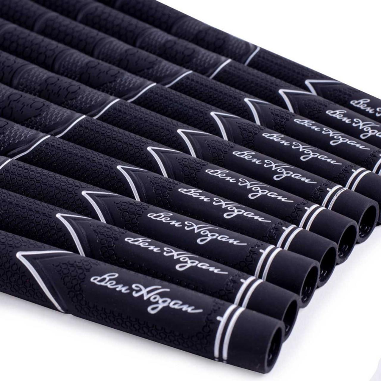 Ben Hogan by Lamkin Z5 Golf Club Grips Standard /Midsize Core 60R, Black