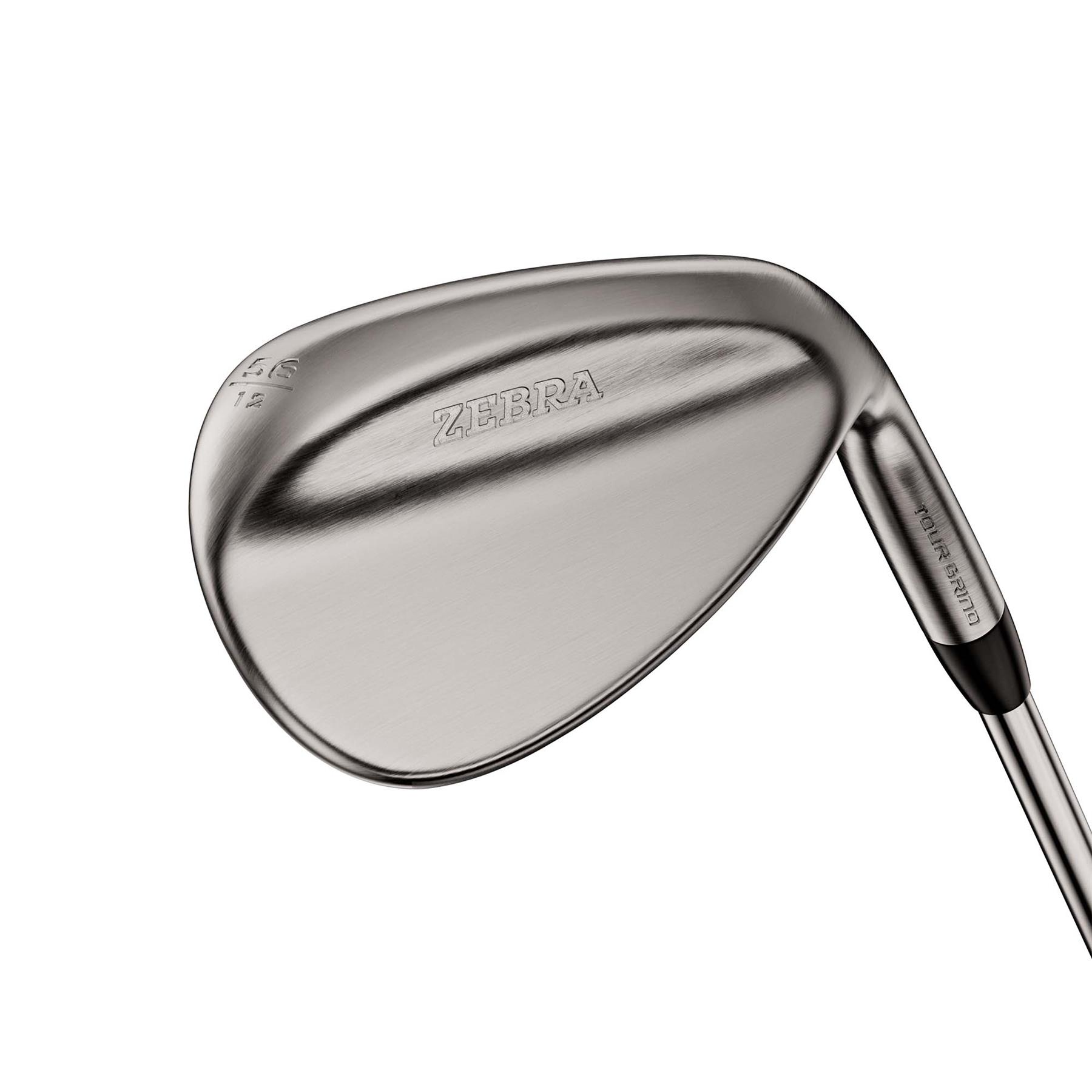 Zebra Golf Tour Grind Forged Raw Wedge, Mens Right Hand