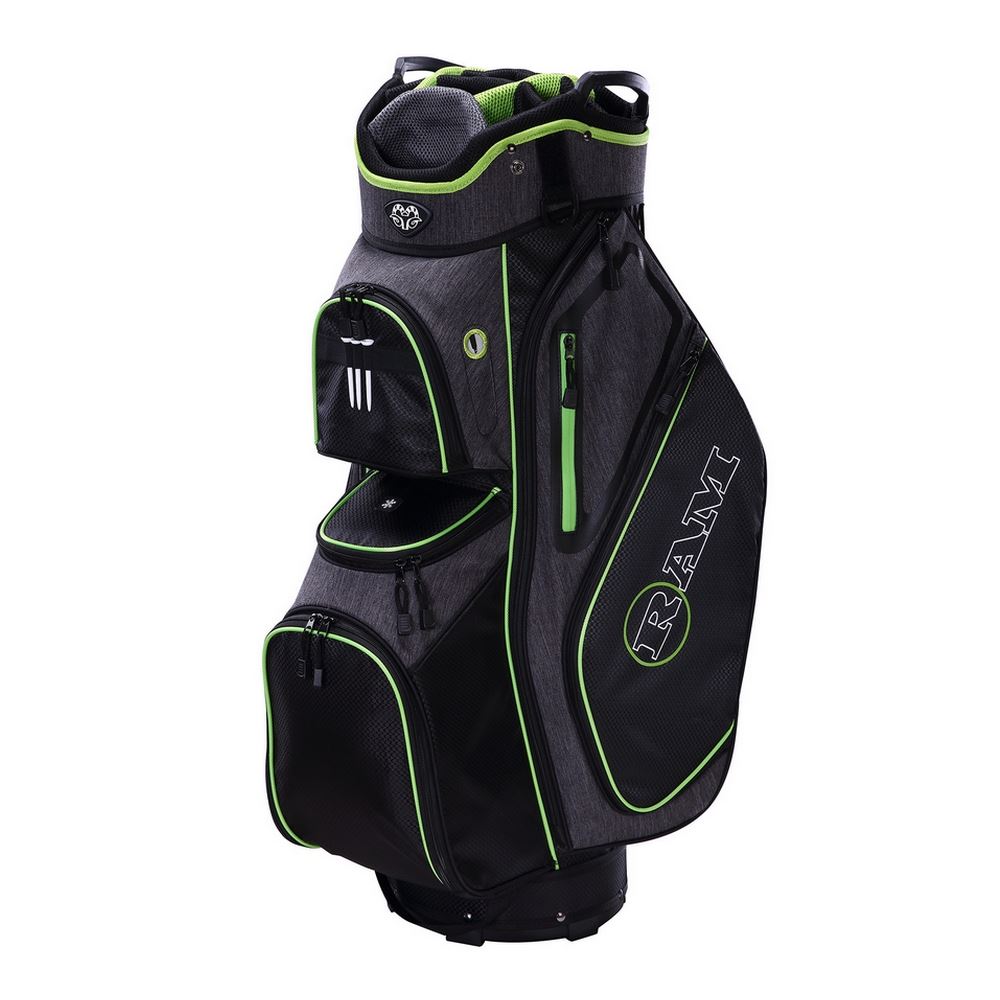 Tour Cart Bag With 14 Way Dividers Top, Oversized Putter Wel