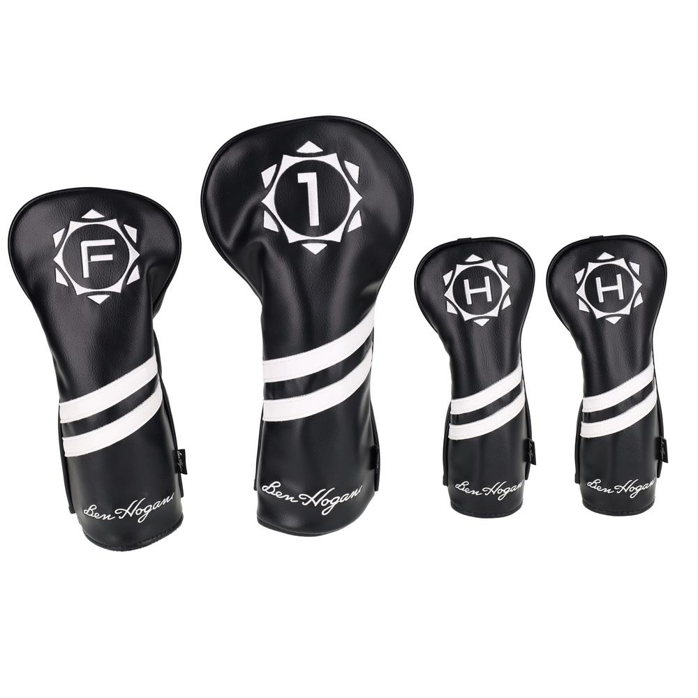 Ben Hogan Premium Headcovers, Black and White - Picture 5 of 6