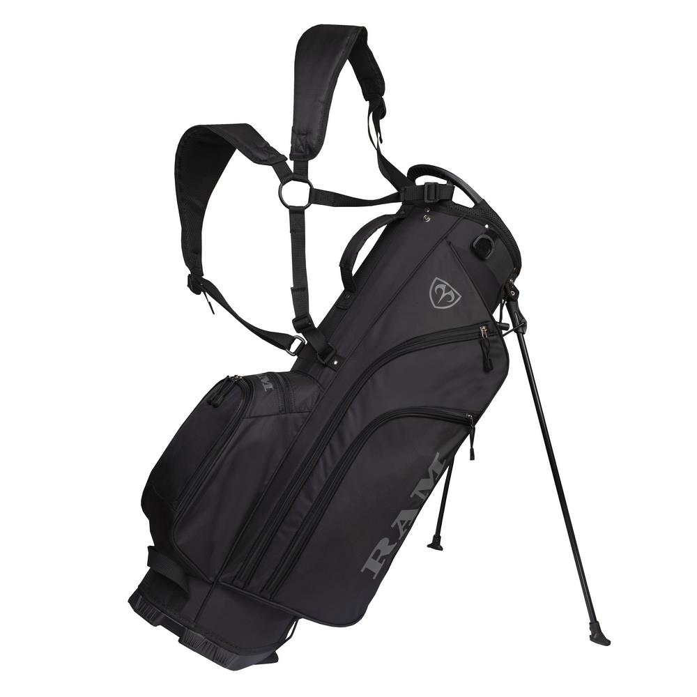 Ram 9” Golf Stand Bag – Lightweight 5-Way Divider Golf Bag