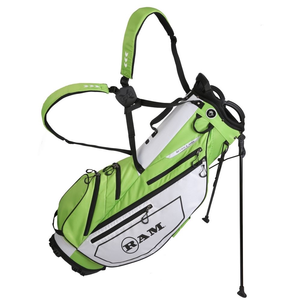 Stand Carry Bag, 5-way Divider, W/ Dual Straps, Rainhood