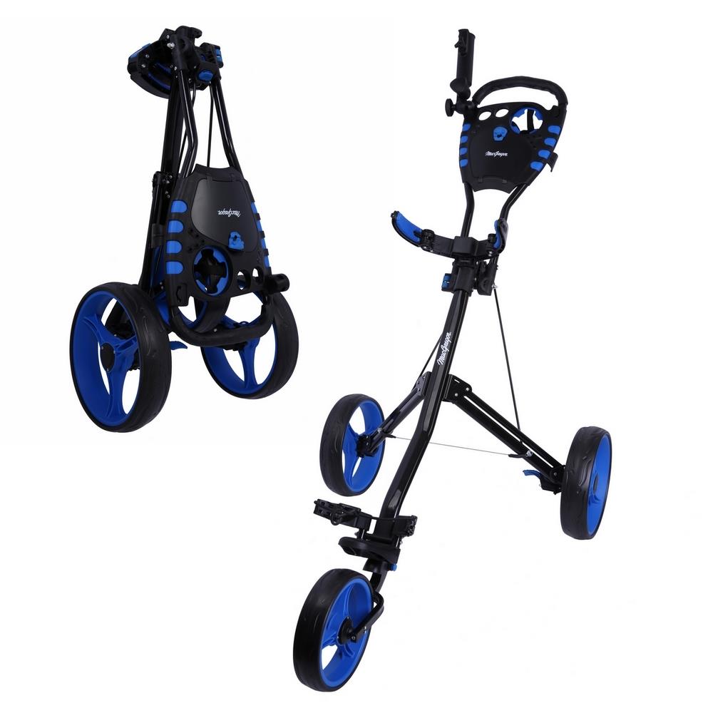 MacGregor Golf VIP 3-Wheel Lightweight Folding Golf Push Cart