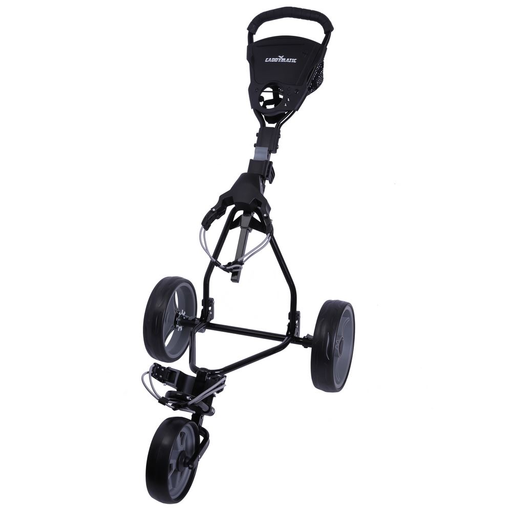 OPEN BOX Caddymatic Junior Golf Cart - 3 Wheel Folding Cart for Kids - Picture 4 of 5