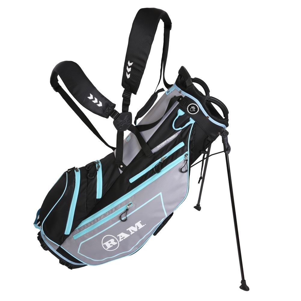 Stand Bag - 5-way Divider, Dual Shoulder Strap