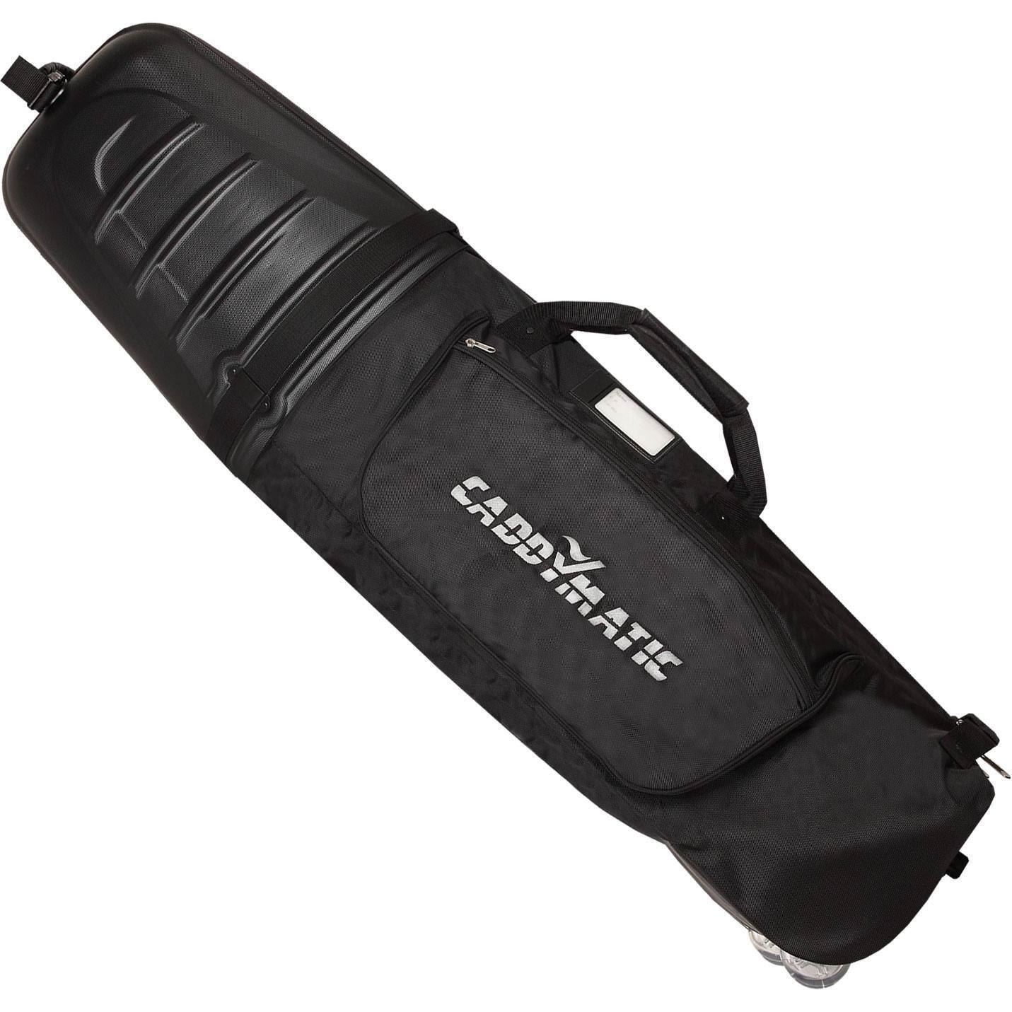Caddymatic Hard Top Shell Padded Travel Cover / Flight Case with Wheels