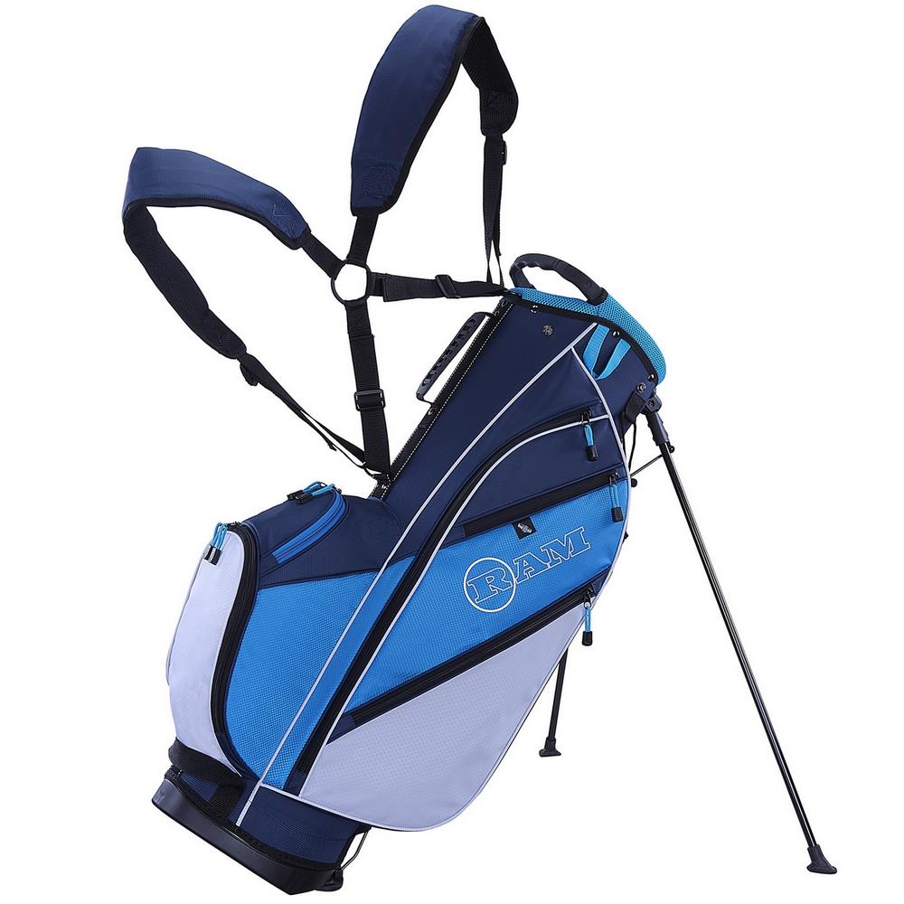 Lightweight Dual Strap Ladies Stand/carry Bag - 6-way Divide