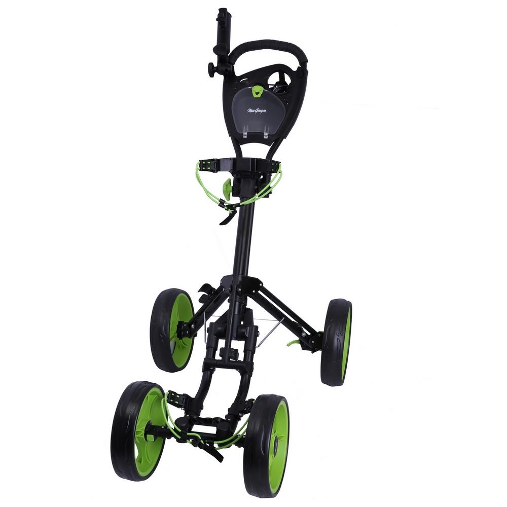 MacGregor Response Deluxe 4-Wheel Foldable Lightweight Golf Push Cart