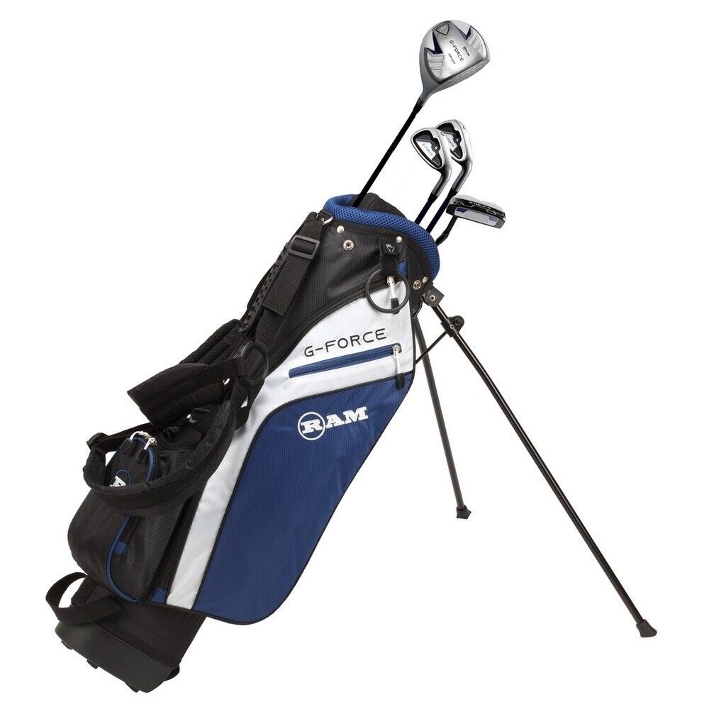 Ram Golf Junior G-Force Boys Golf Clubs Set with Bag, Left Hand