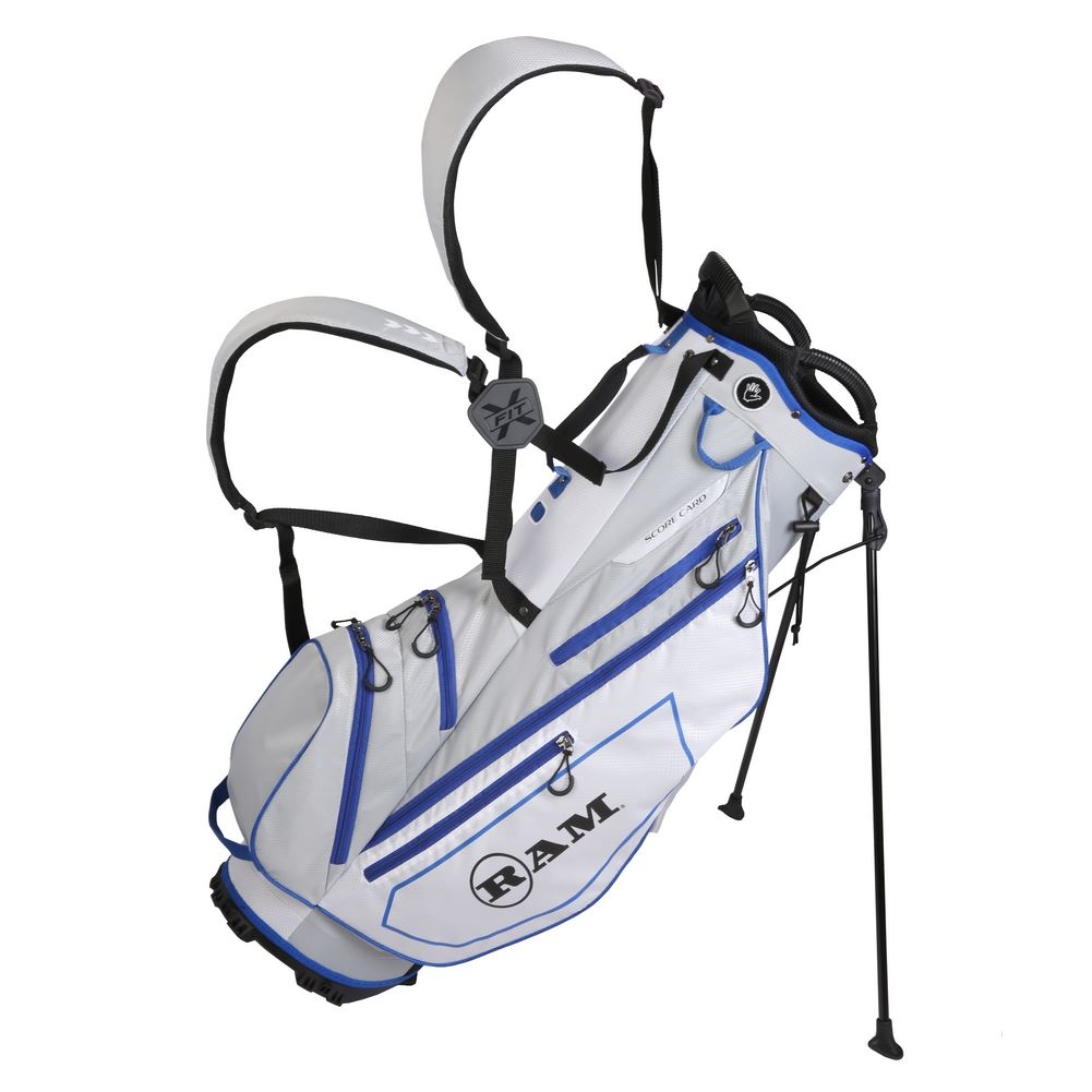 Stand Carry Bag, 5-way Divider, W/ Dual Straps, Rainhood