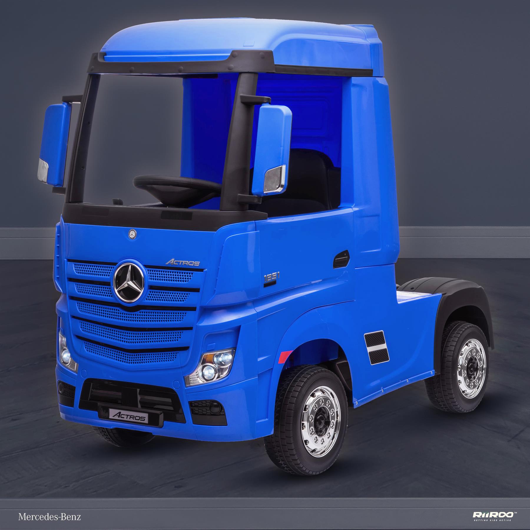 Mercedes-Benz Actros Licensed Ride On Car With 4WD Truck Electric Battery Power - Picture 23 of 51