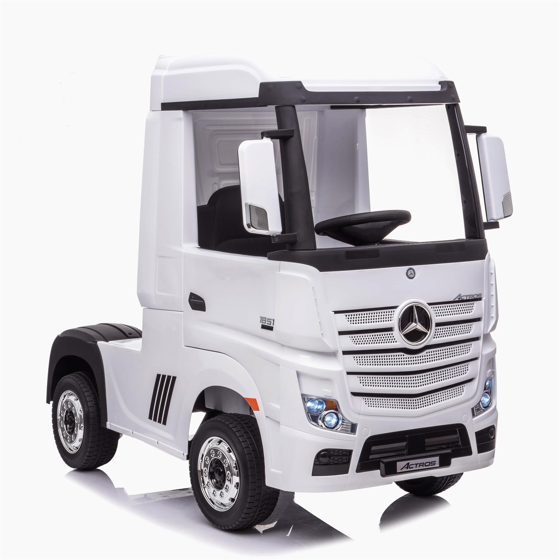 Mercedes-Benz Actros Licensed Ride On Car With 4WD Truck Electric Battery Power - Picture 49 of 51