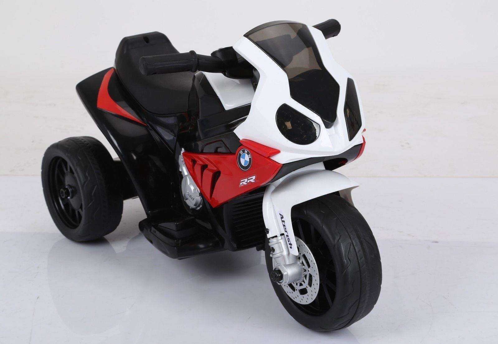 Licensed BMW S1000RR 6v Electric Ride On Trike Bike Motorbike LED Horn